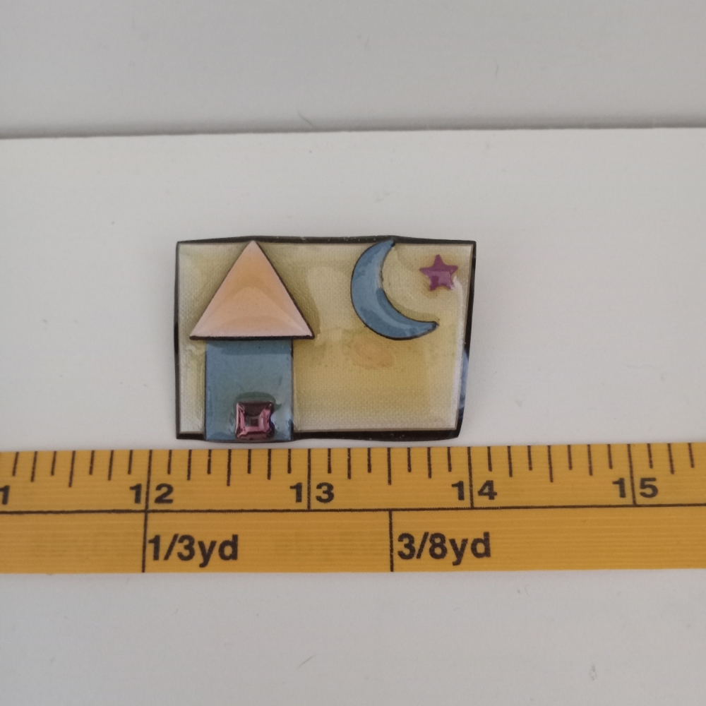 Vintage House Pin by Lucinda